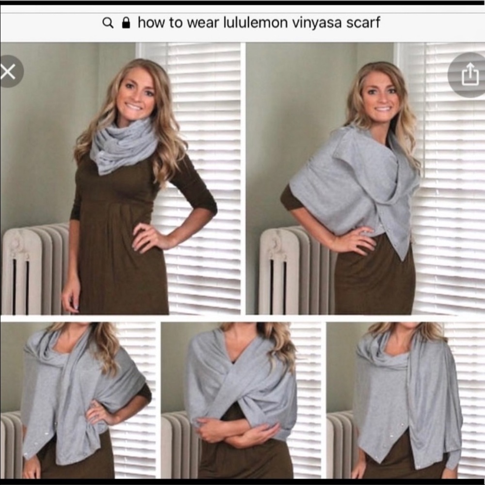 lululemon scarf/ wrap
